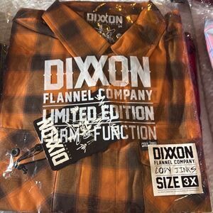 Dixxon Cody Jinks BNIB Men's 3XL Flannel Shirt